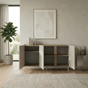 Lomar Konsol 150x82,9x40,5 cm - santsten naturlig ek - Förvaring - Förvaringsmöbler - Sideboard & skänk