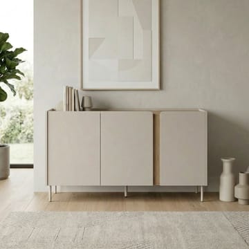 Lomar Konsol 150x82,9x40,5 cm - santsten naturlig ek - Förvaring - Förvaringsmöbler - Sideboard & skänk