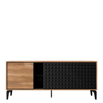 Lorvenn Skänk 190x40 cm - Brun/Svart - Förvaring - Förvaringsmöbler - Sideboard & skänk