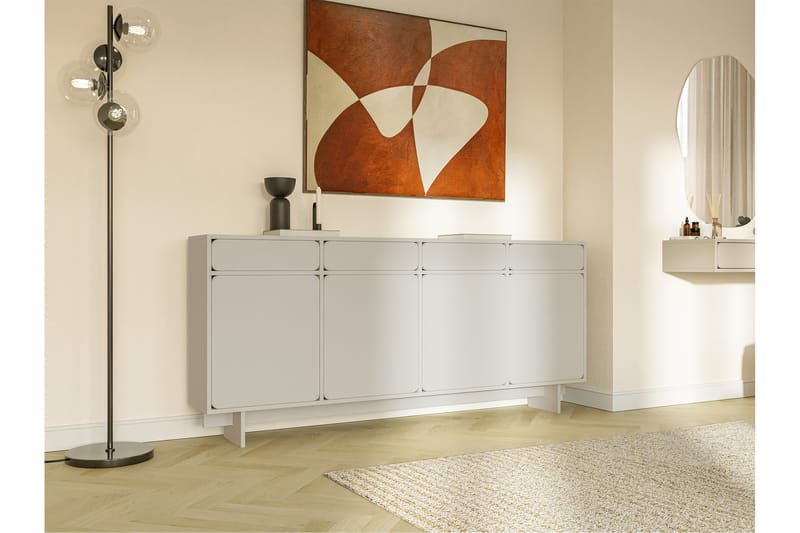 Marinport Byrå 200 cm - Beige - Förvaring - Förvaringsmöbler - Byrå