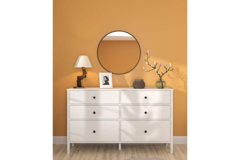 Meyric Hörnbyrå 154 cm - Natur/Vit - Förvaring - Förvaringsmöbler - Byrå