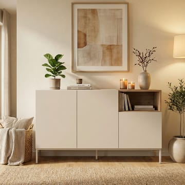 Morlen Konsol 140x80x41,8 cm - santsten naturlig ek - Förvaring - Förvaringsmöbler - Sideboard & skänk