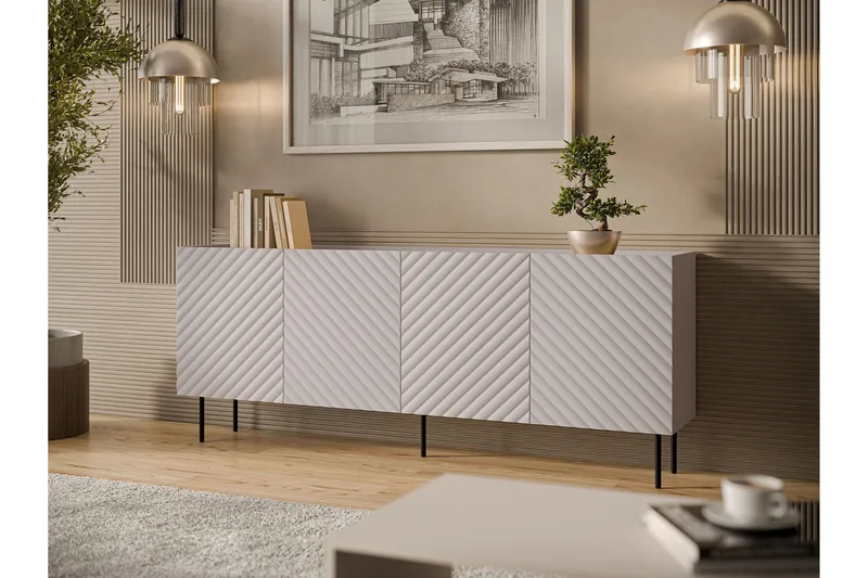 Munkedal Byrå 200 cm - Kashmir - Förvaring - Förvaringsmöbler - Byrå