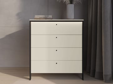 Navron Byrå 101 cm - Beige - Förvaring - Förvaringsmöbler - Byrå