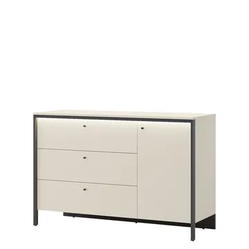 Navron Byrå 136 cm - Beige - Förvaring - Förvaringsmöbler - Byrå