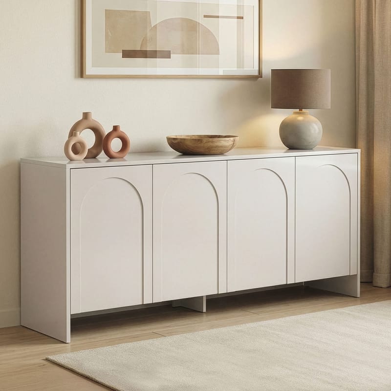 Nelora Konsolbord 180 cm - Cream - Förvaring - Förvaringsmöbler - Sideboard & skänk