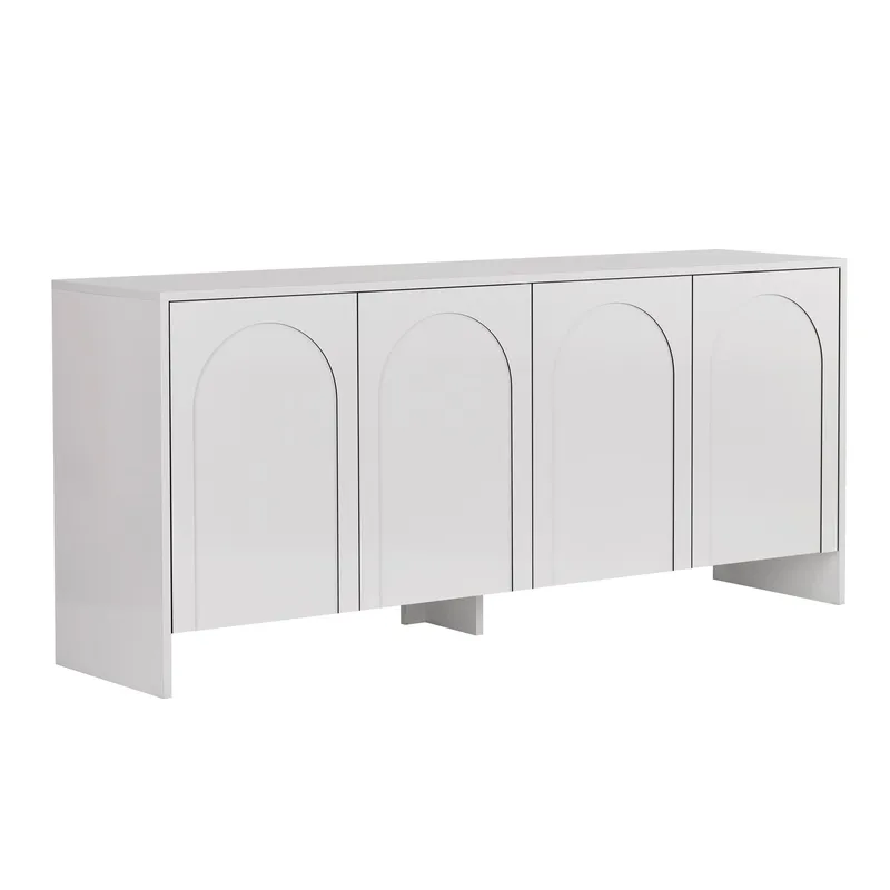 Nelora Konsolbord 180 cm - Vit - Förvaring - Förvaringsmöbler - Sideboard & skänk