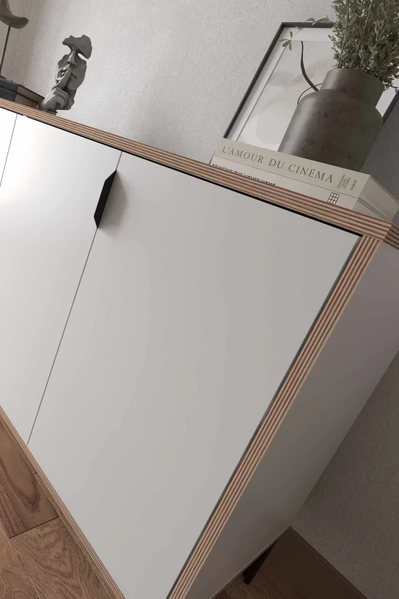 Olyros Sideboard 160 cm - Vit - Förvaring - Förvaringsmöbler - Sideboard & skänk