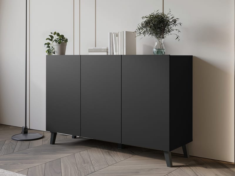 Orvik Skänk 120 cm - svart - Förvaring - Förvaringsmöbler - Sideboard & skänk