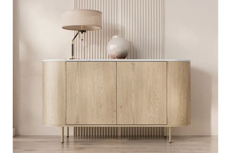 Pantego Skänk 139x40 cm - Rosa - Förvaring - Förvaringsmöbler - Sideboard & skänk
