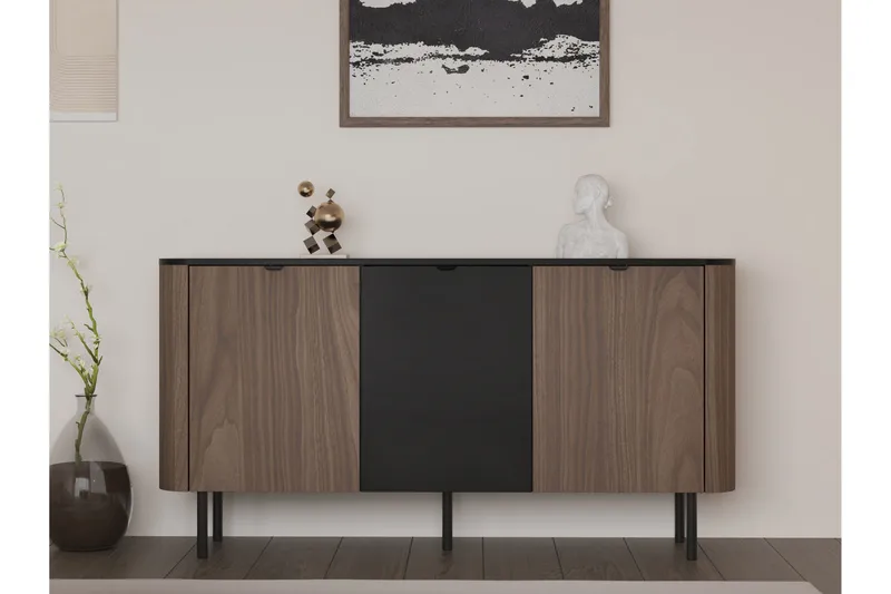 Pollena Skänk 151x39 cm - Brun - Förvaring - Förvaringsmöbler - Sideboard & skänk