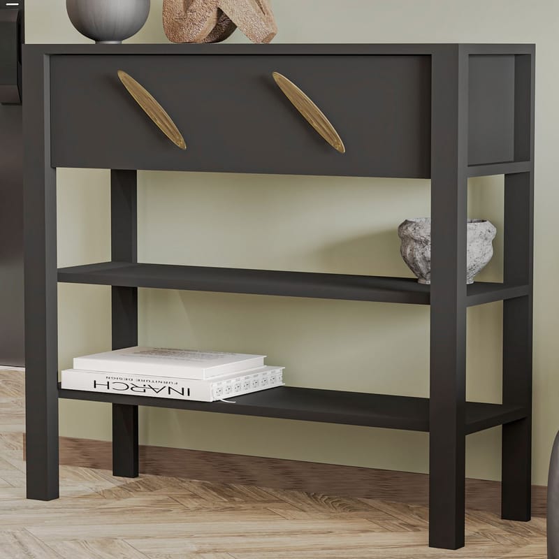 Relon Byrå 90x85x30 cm - Antracit - Förvaring - Förvaringsmöbler - Sideboard & skänk