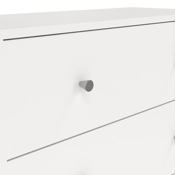 Renor Byrå med 5 lådor Vit 72x30x108 cm - Förvaring - Förvaringsmöbler - Byrå