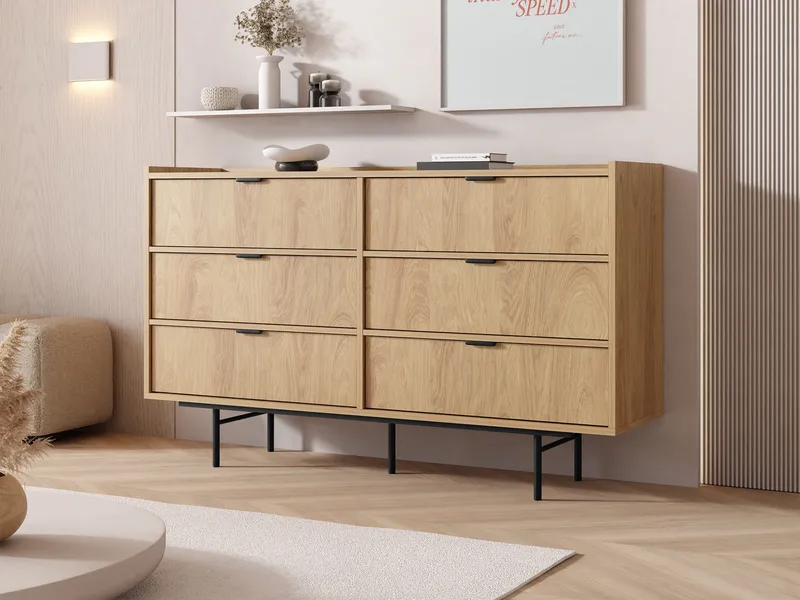 Rolden Skänk 150x90 cm - Hickoryek - Förvaring - Förvaringsmöbler - Byrå