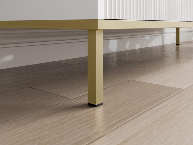 Salmor Skänk 135x42 cm - Vit - Förvaring - Förvaringsmöbler - Sideboard & skänk