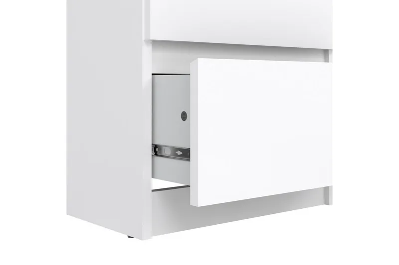 Salomns Byrå 111,3 cm - Vit högblank - Förvaring - Förvaringsmöbler - Byrå