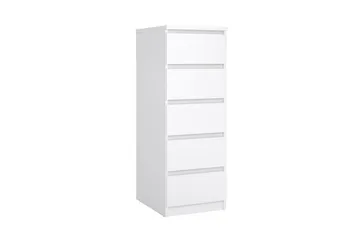 Salomns Byrå 111,3 cm - Vit högblank - Förvaring - Förvaringsmöbler - Byrå