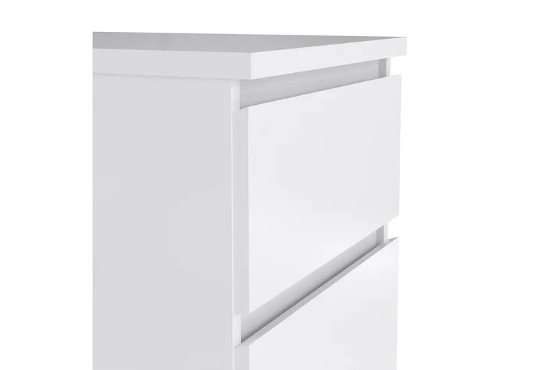 Salomns Byrå 111,3 cm - Vit högblank - Förvaring - Förvaringsmöbler - Byrå