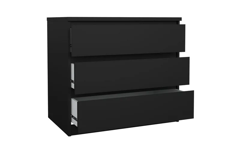 Salomns Byrå 77 cm - Svart - Förvaring - Förvaringsmöbler - Byrå - Hallbyrå
