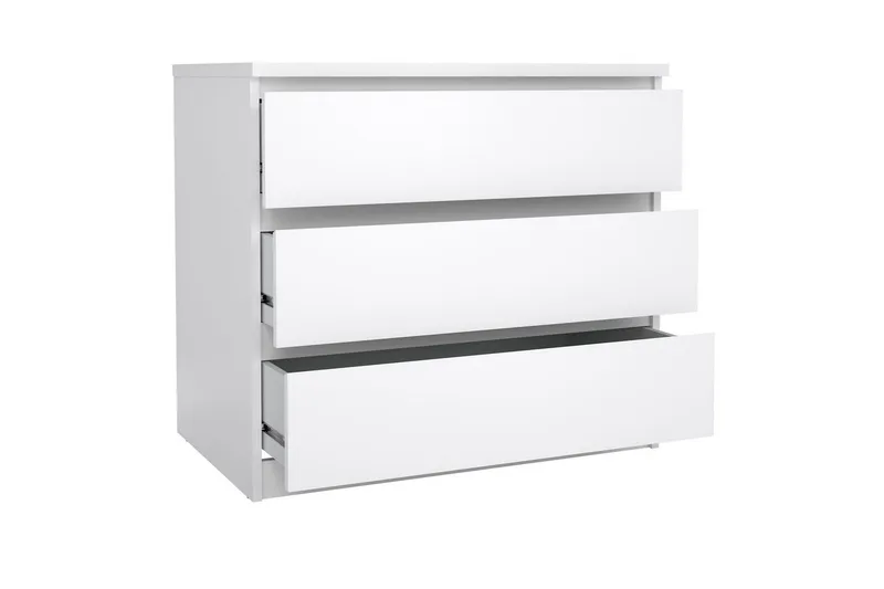 Salomns Byrå 77 cm - Vit - Förvaring - Förvaringsmöbler - Byrå - Hallbyrå