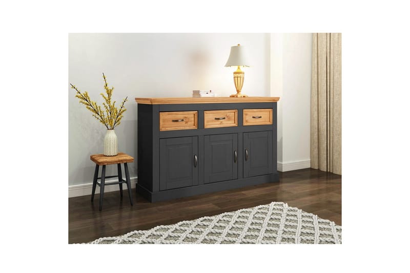 Selma Skänk 145 cm - Grå - Förvaring - Förvaringsmöbler - Sideboard & skänk
