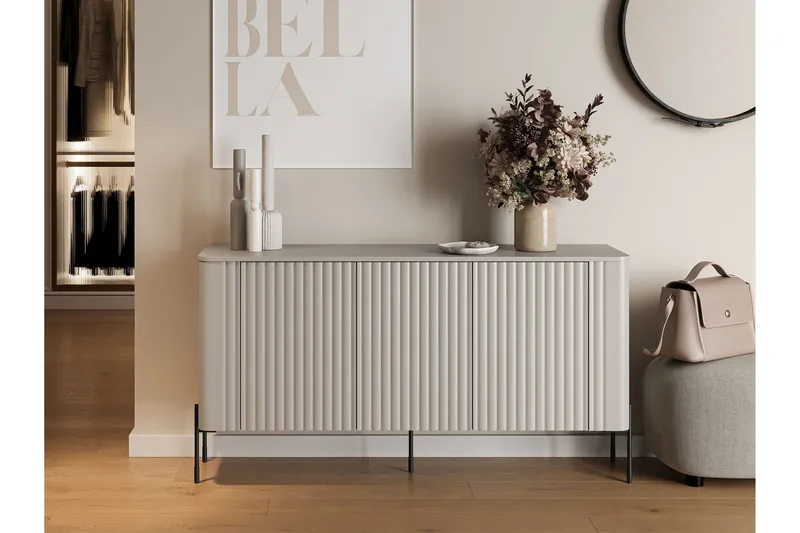 Sherie Skänk 150x40 cm - Beige - Förvaring - Förvaringsmöbler - Sideboard & skänk