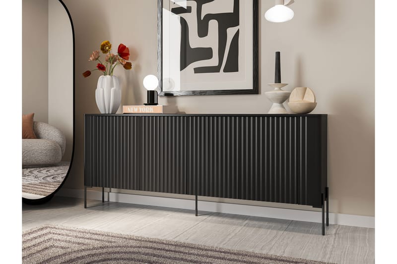 Sherie Skänk 190x40 cm - Brun - Förvaring - Förvaringsmöbler - Sideboard & skänk