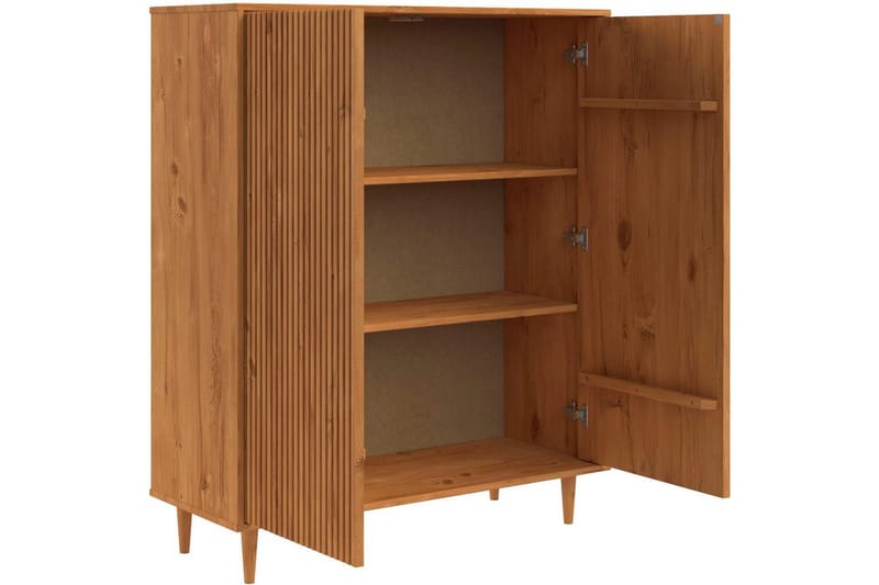 Sideboard & skänk Loft24 Jerzy Skänk 99 cm Brun - Förvaring - Förvaringsmöbler - Sideboard & skänk