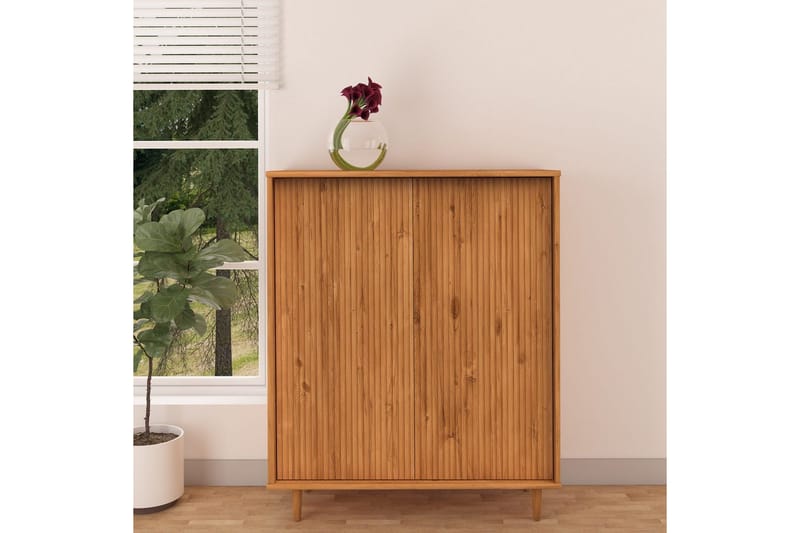 Sideboard & skänk Loft24 Jerzy Skänk 99 cm Brun - Förvaring - Förvaringsmöbler - Sideboard & skänk