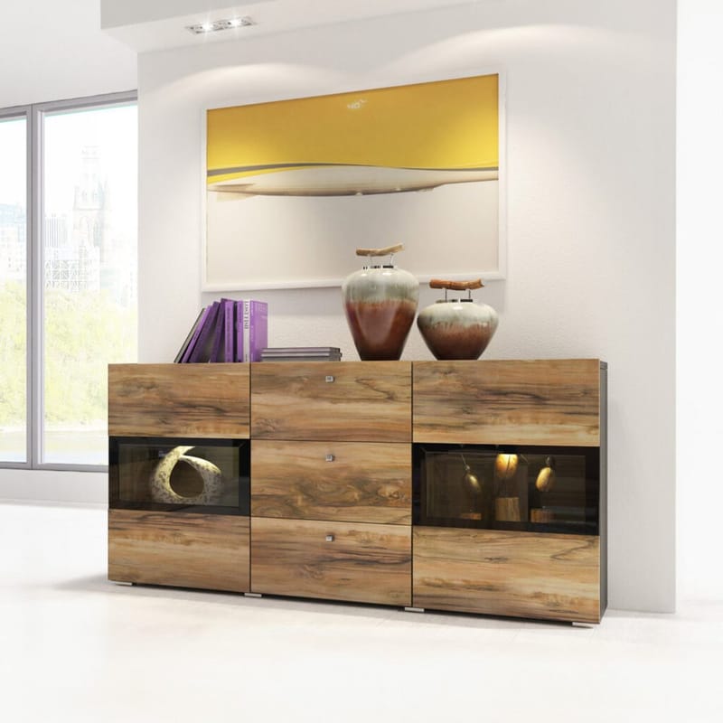 Sideboard Baros 2 Dörrar med 3 Lådor - Touchwood - Förvaring - Förvaringsmöbler - Sideboard & skänk