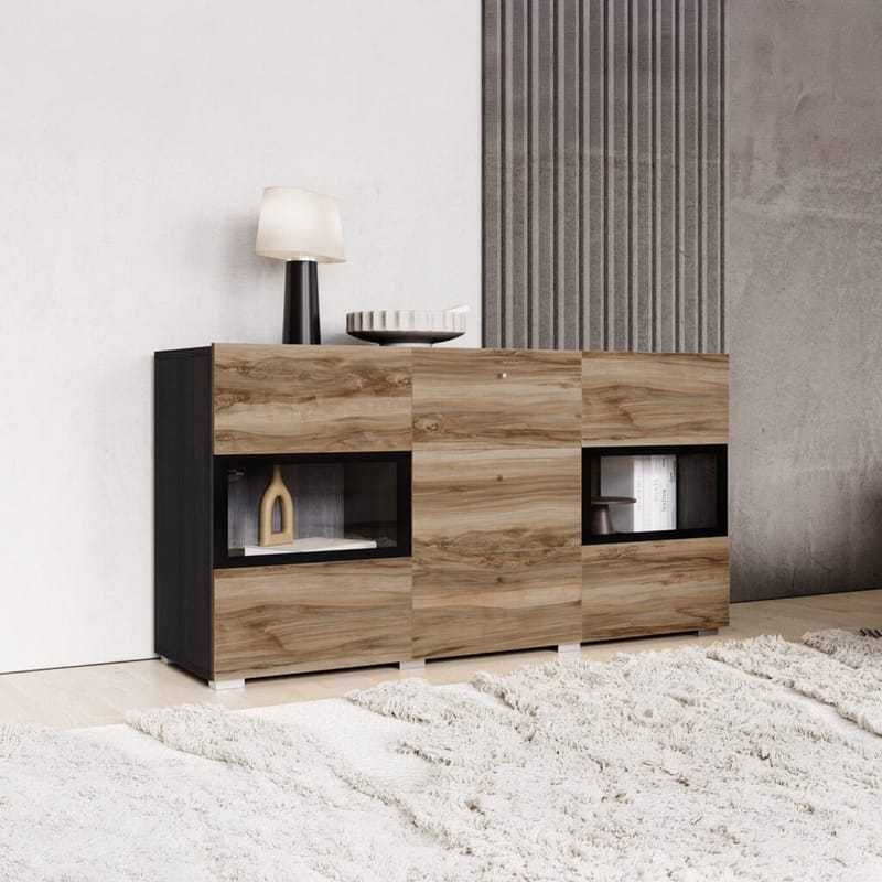 Sideboard Baros 2 Dörrar med 3 Lådor - Touchwood - Förvaring - Förvaringsmöbler - Sideboard & skänk