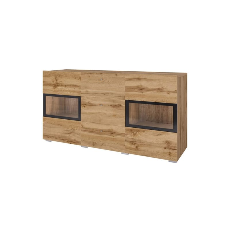 Sideboard Baros 2 Dörrar med 3 Lådor - Wotan Ek - Förvaring - Förvaringsmöbler - Sideboard & skänk