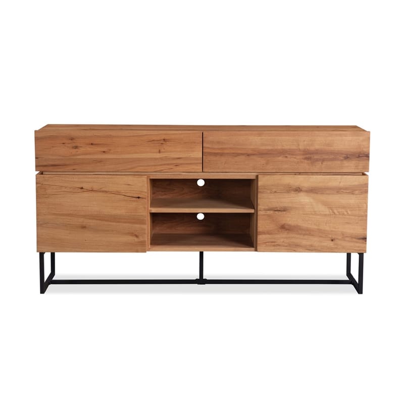 Sideboard Byron 160x41x80 cm - ek - Förvaring - Förvaringsmöbler - Sideboard & skänk