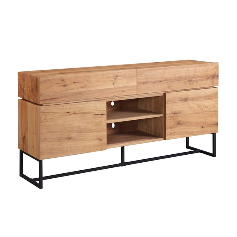 Sideboard Byron 160x41x80 cm - ek - Förvaring - Förvaringsmöbler - Sideboard & skänk