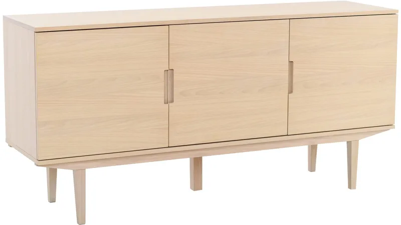 Sideboard Falmar med 3 Dörrar - Vitpigmenterad - Förvaring - Förvaringsmöbler - Sideboard & skänk