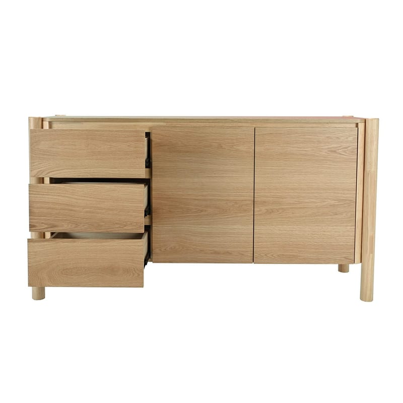 Sideboard Gardenia Ek 143x43x80,5 cm - Förvaring - Förvaringsmöbler - Sideboard & skänk