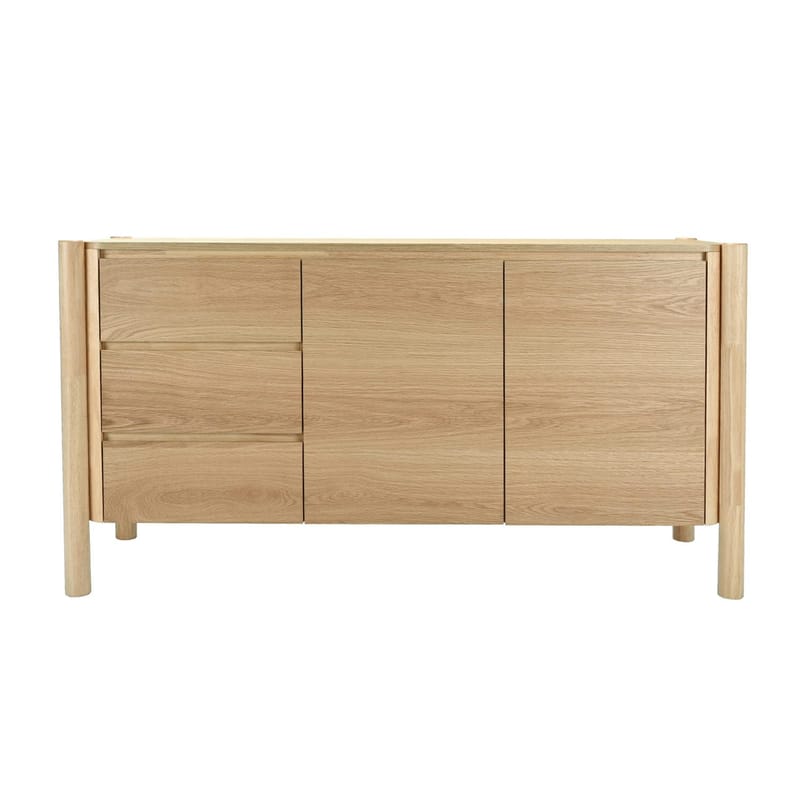 Sideboard Gardenia Ek 143x43x80,5 cm - Förvaring - Förvaringsmöbler - Sideboard & skänk
