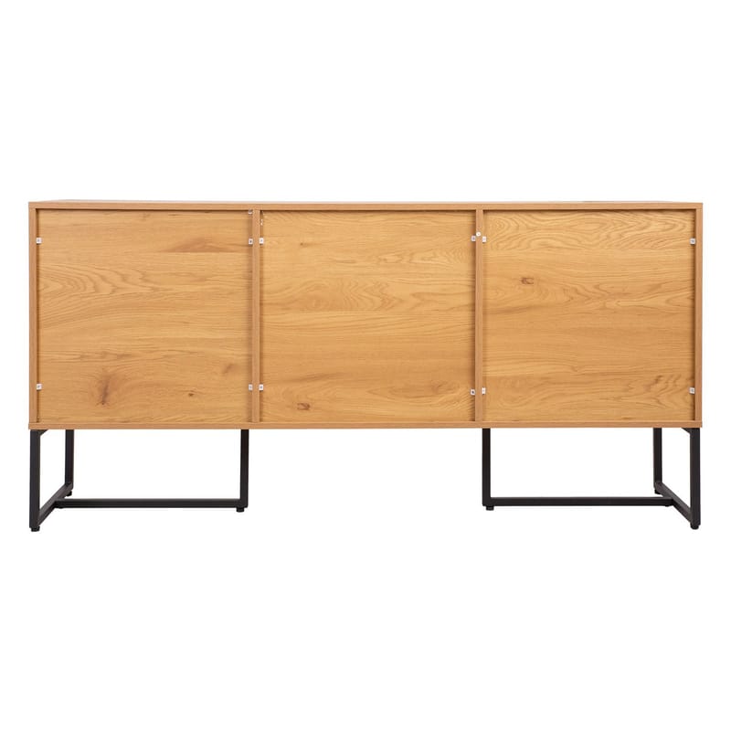 Sideboard Hampton 160x40x80 cm Melamin - ekbark - Förvaring - Förvaringsmöbler - Sideboard & skänk