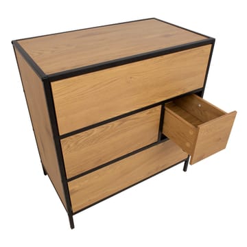 Sideboard Hedvig ask/svart 70x40x74,5 cm - Förvaring - Förvaringsmöbler - Sideboard & skänk
