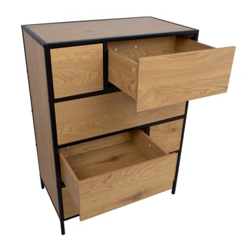 Sideboard Hedvig ask/svart 70x40x95 cm - Förvaring - Förvaringsmöbler - Sideboard & skänk