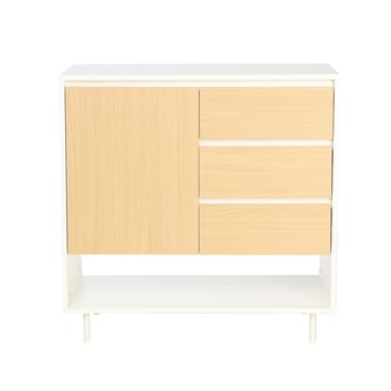 Sideboard Herta 80x40x80 cm - vit/ljust trä - Förvaring - Förvaringsmöbler - Sideboard & skänk
