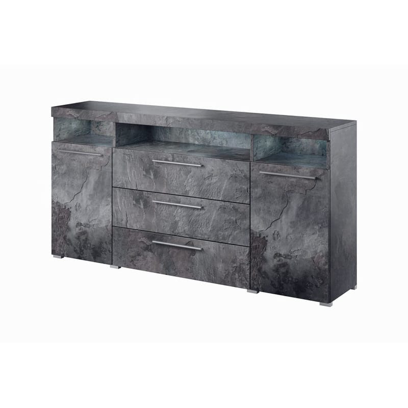 Sideboard Indien 2 Dörrar med 3 Lådor - Skiffer, 182 cm - Förvaring - Förvaringsmöbler - Sideboard & skänk