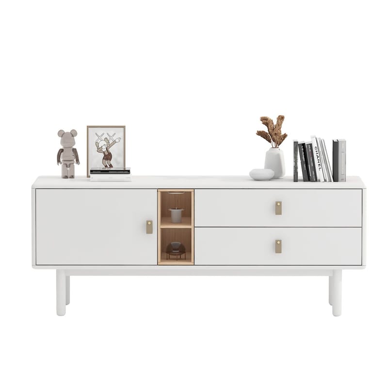 Sideboard Iris 140x40x55 cm - Vit - Förvaring - Förvaringsmöbler - Sideboard & skänk