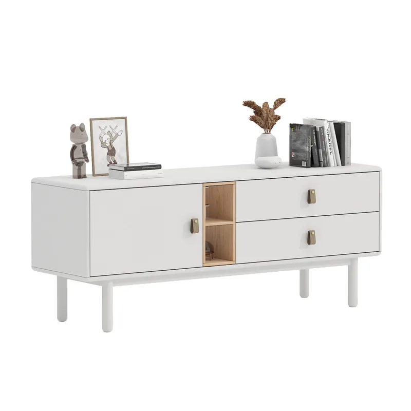 Sideboard Iris 140x40x55 cm - Vit - Förvaring - Förvaringsmöbler - Sideboard & skänk