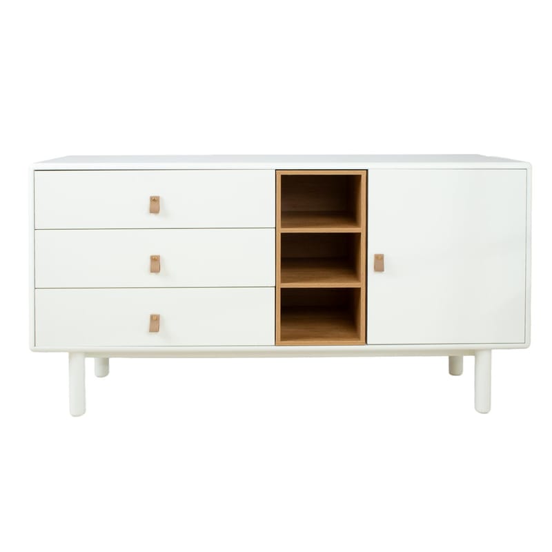 Sideboard Iris 140x40x75 cm - Vit - Förvaring - Förvaringsmöbler - Sideboard & skänk