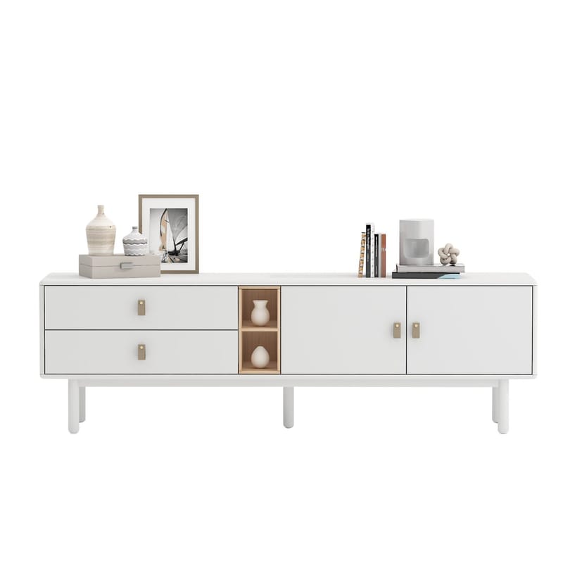 Sideboard Iris 180x40x55 cm - Vit - Förvaring - Förvaringsmöbler - Sideboard & skänk
