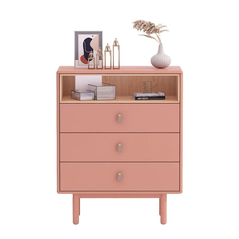 Sideboard Iris 80x40x100 cm - Rosa - Förvaring - Förvaringsmöbler - Sideboard & skänk