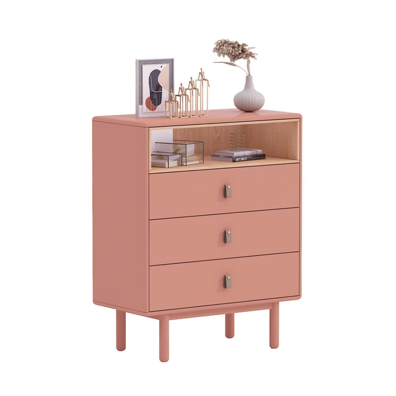 Sideboard Iris 80x40x100 cm, Rosa