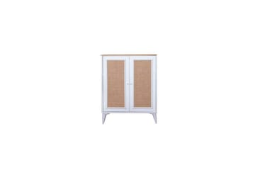Sideboard Jatinder Vit / Ek - Natur/Vit - Förvaring - Förvaringsmöbler - Sideboard & skänk