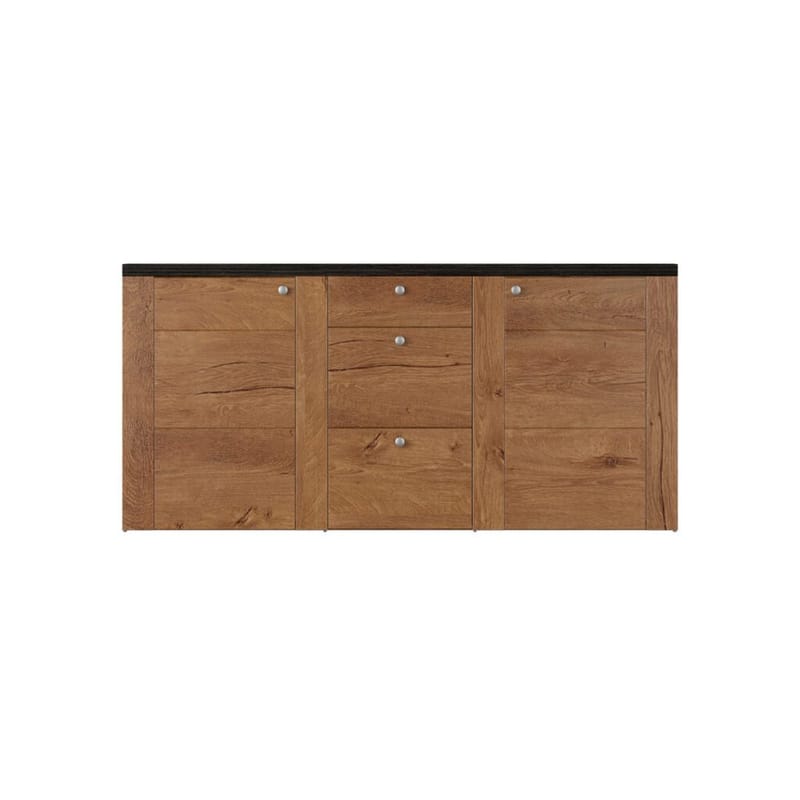 Sideboard Larona 2 Dörrar med 3 Lådor - Lefkas Ek - Förvaring - Förvaringsmöbler - Sideboard & skänk